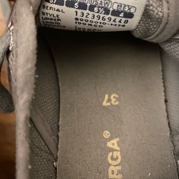 Superga gray shoes, size 6.5 US - Picture 2 of 8